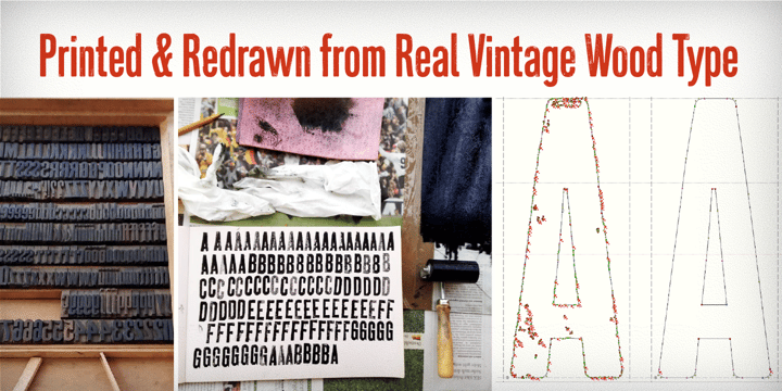 Wood Bonnet Grotesque No 4™