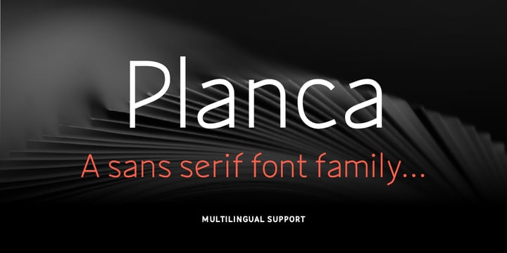 Planca Font Poster 1
