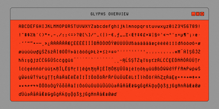 Cygnito Mono Font Poster 5