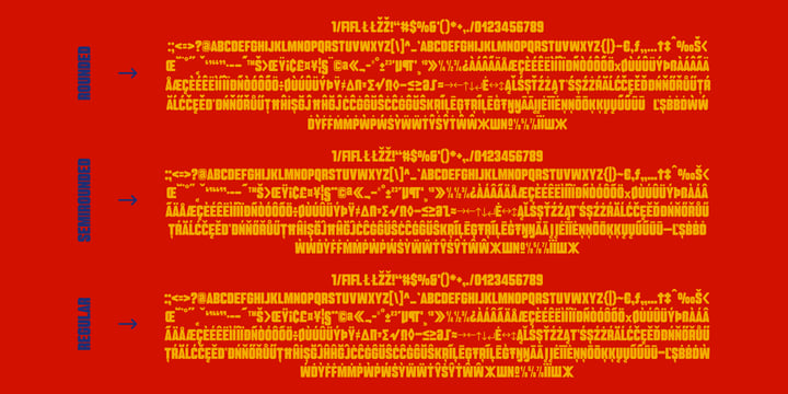 Boldine Font Poster 8