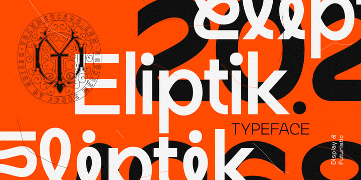 Download Eliptik Fonts Family From Yock Mercado