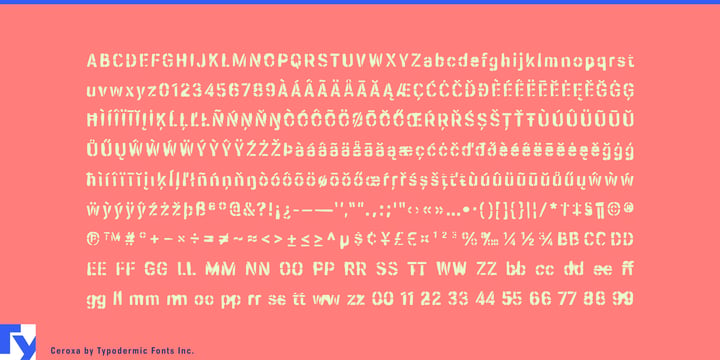 Ceroxa Webfont Desktop Font Myfonts