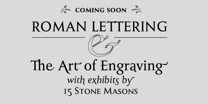 Monkton Font Poster 16