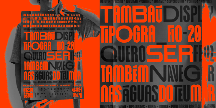 Tambau Font Poster 15