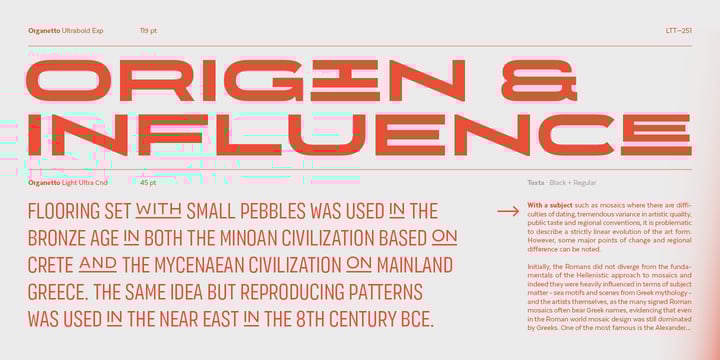 Organetto Font Poster 6