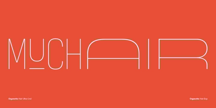 Organetto Font Poster 11