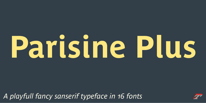 Parisine Plus Std Font Poster 1