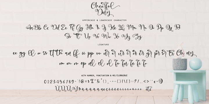 Cheerful Day Font Poster 11