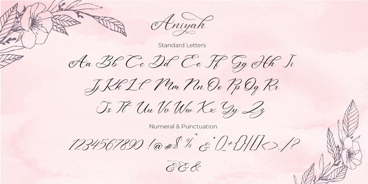 Aniyah Font | Webfont & Desktop | MyFonts