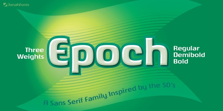 Epoch Font Poster 1