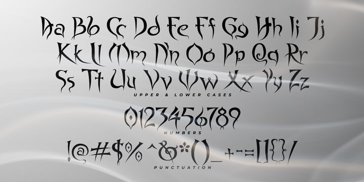 Spyced Font Poster 4