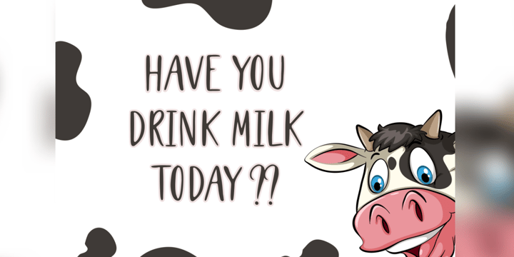 Milkhouse Font Poster 3