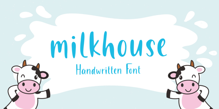 Milkhouse Font Poster 5