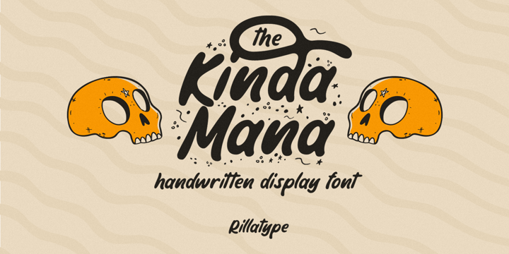 Download The Kindamana Fonts Family From Rillatype