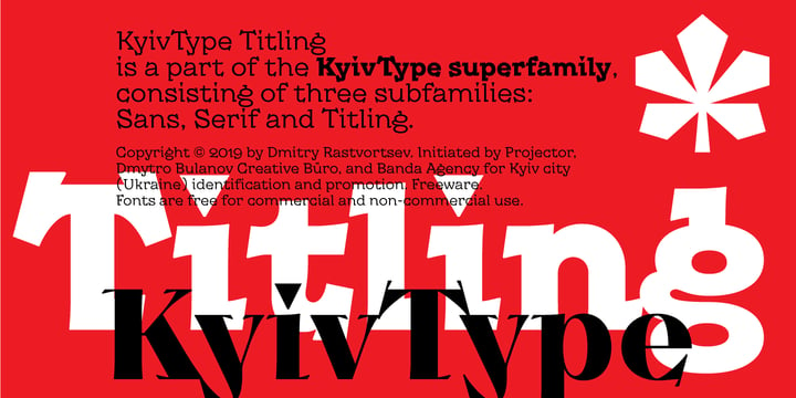 KyivType Titling Font Poster 1