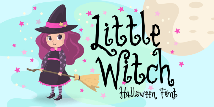 Download Little Witch Fonts Family From Brithos Type