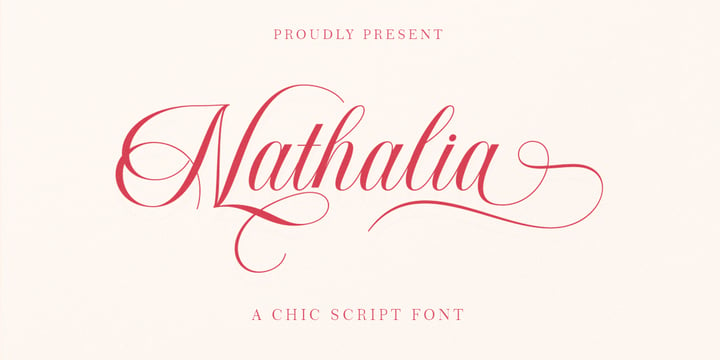 Nathalia Font | Webfont & Desktop | MyFonts