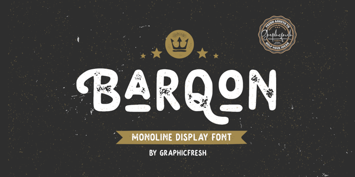 Barqon Font Poster 1