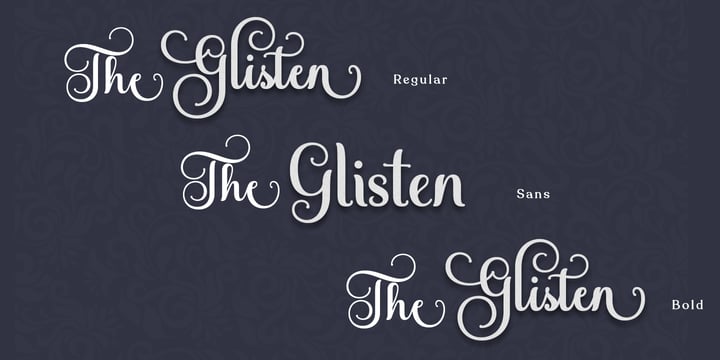 The Glisten Script Font | Webfont & Desktop | MyFonts