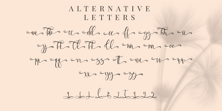 Amarithe Font Poster 11