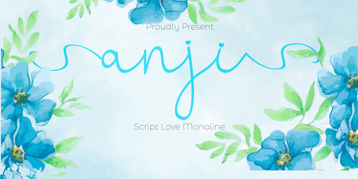 obvwmvtuzi Download Anji Fonts Family From MC Creative