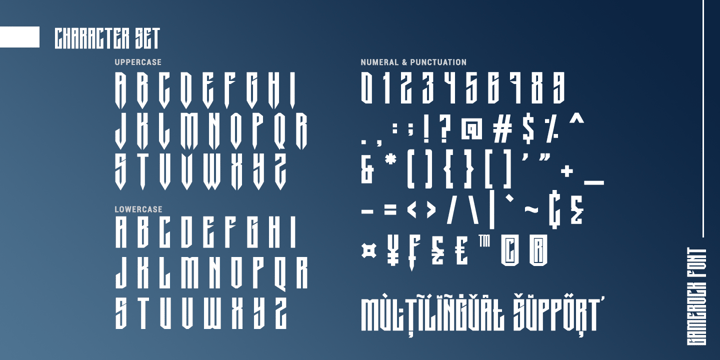 Gamerock Font | Webfont & Desktop | MyFonts