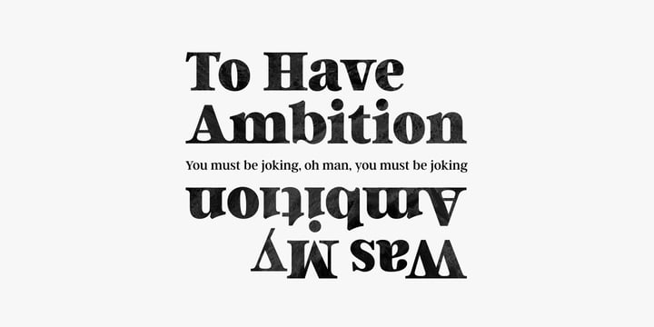 Argent CF Font Poster 5