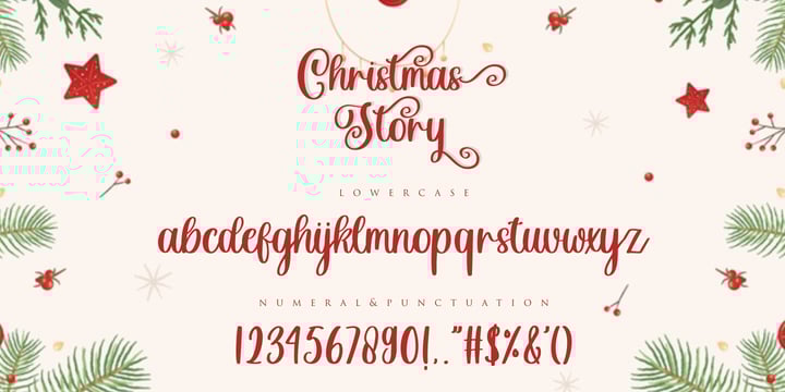 Christmas Story Font | Webfont &amp; Desktop | MyFonts