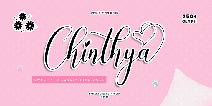 Chinthya Font Poster 1