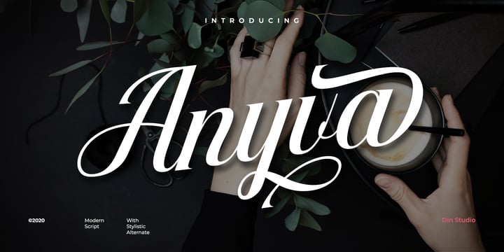 Anyva Font Poster 1