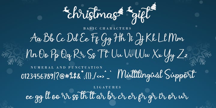 Christmas Gift Font | Webfont & Desktop | MyFonts