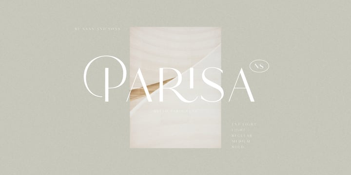 Hello Paris Sans Font Poster 5