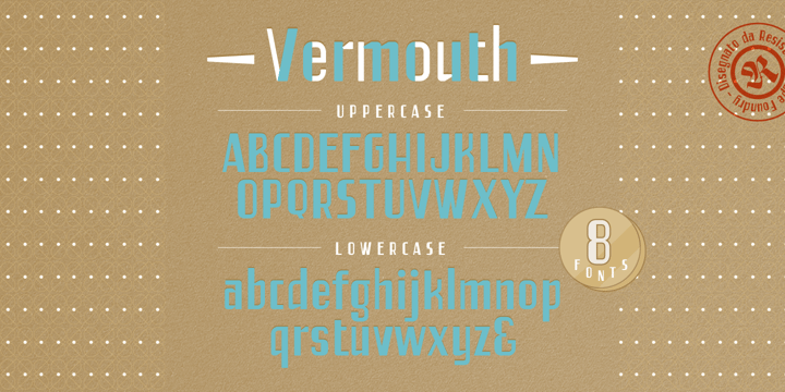Vermouth Font Poster 8