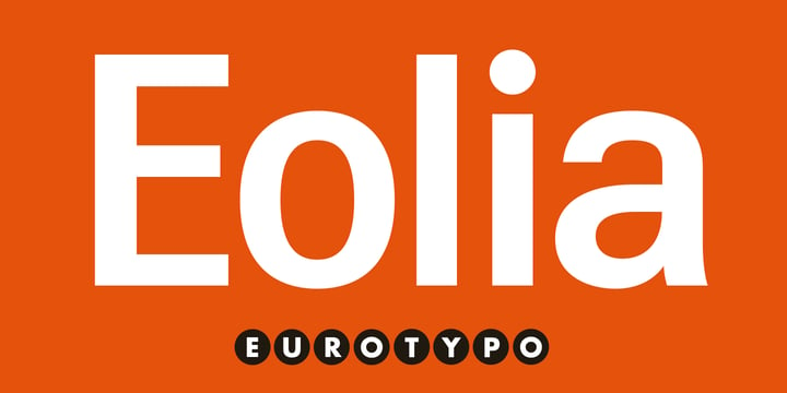 Eolia A Font Poster 1