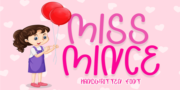 Miss Mince Font Poster 1