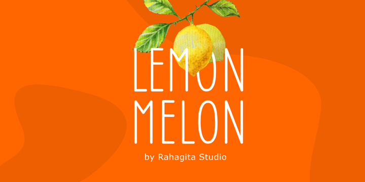 Lemon Melon Font Poster 1