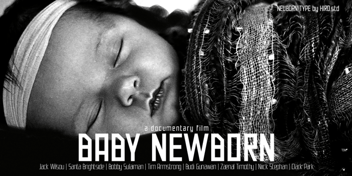 Neuborn Font Poster 6
