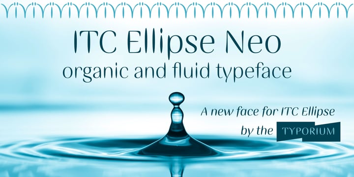 ITC Ellipse Neo Font Poster 1