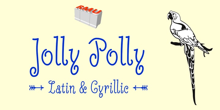 Jolly Polly Font Poster 1