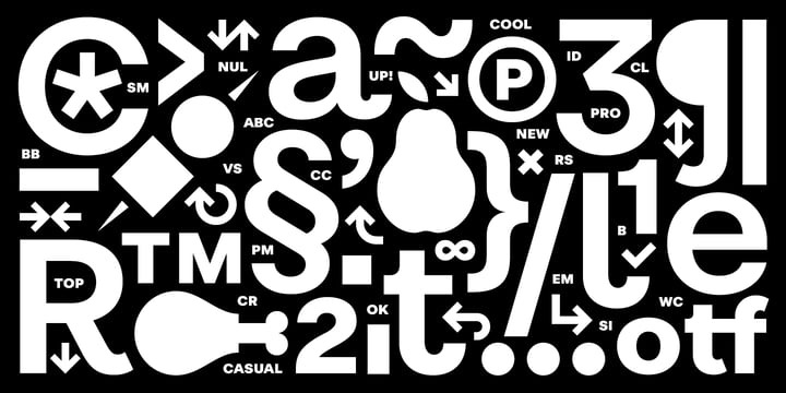 BB Casual Pro Font Poster 1