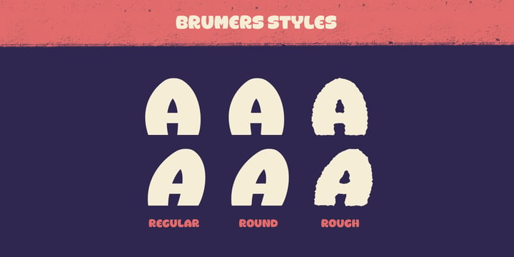 Brumers Font Poster 13