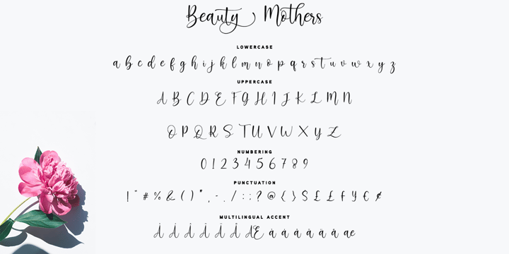 Beauty Mothers Font Poster 6