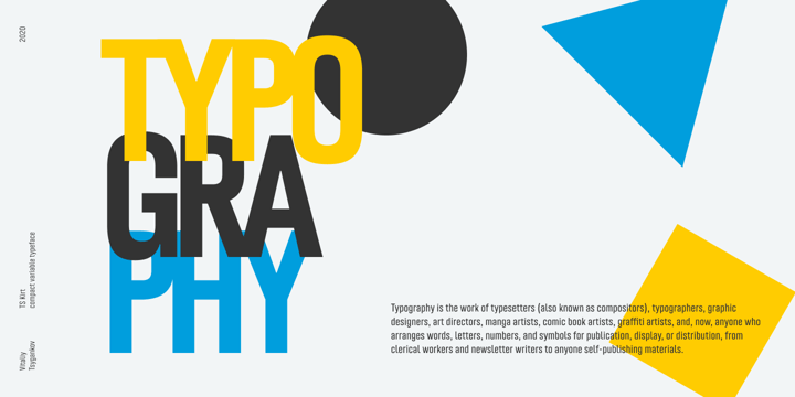 TS Kirt Font Poster 4