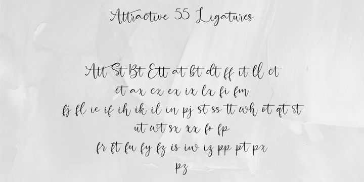 Attractive Font Poster 8
