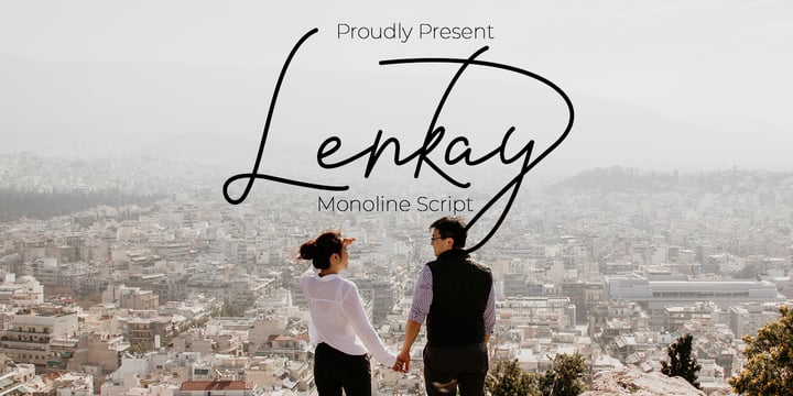 Lenkay Font Poster 1