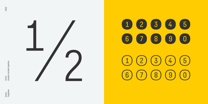 TS Kirt Font Poster 12