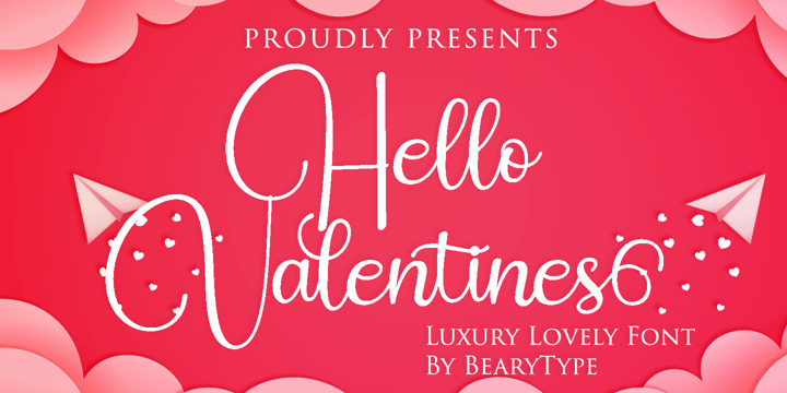 [zbadjmxlra] Download Hello Valentines Fonts Family From Beary