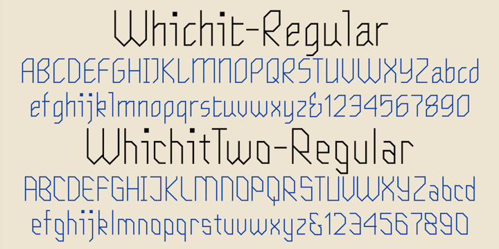 Whichit Font Poster 5
