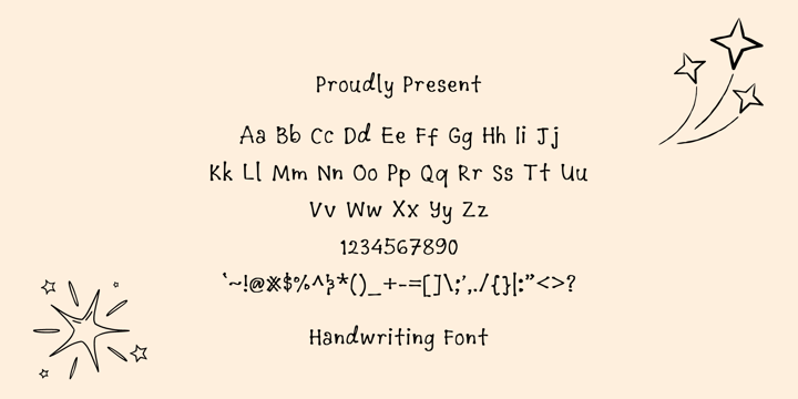  Font Poster 2