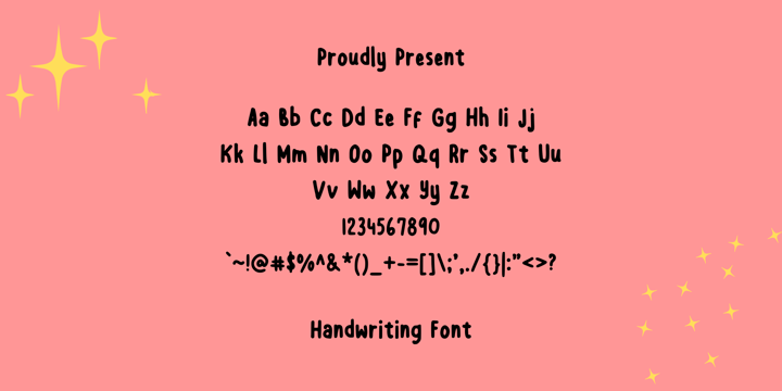  Font Poster 5